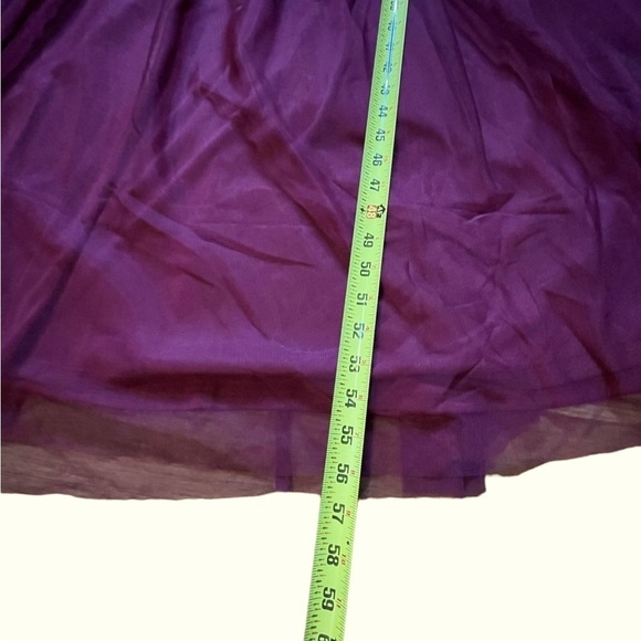 Birdy Grey Grace Convertible Chiffon Cabernet Maxi Dress Size M Bridesmaid HOCO - Picture 10 of 15